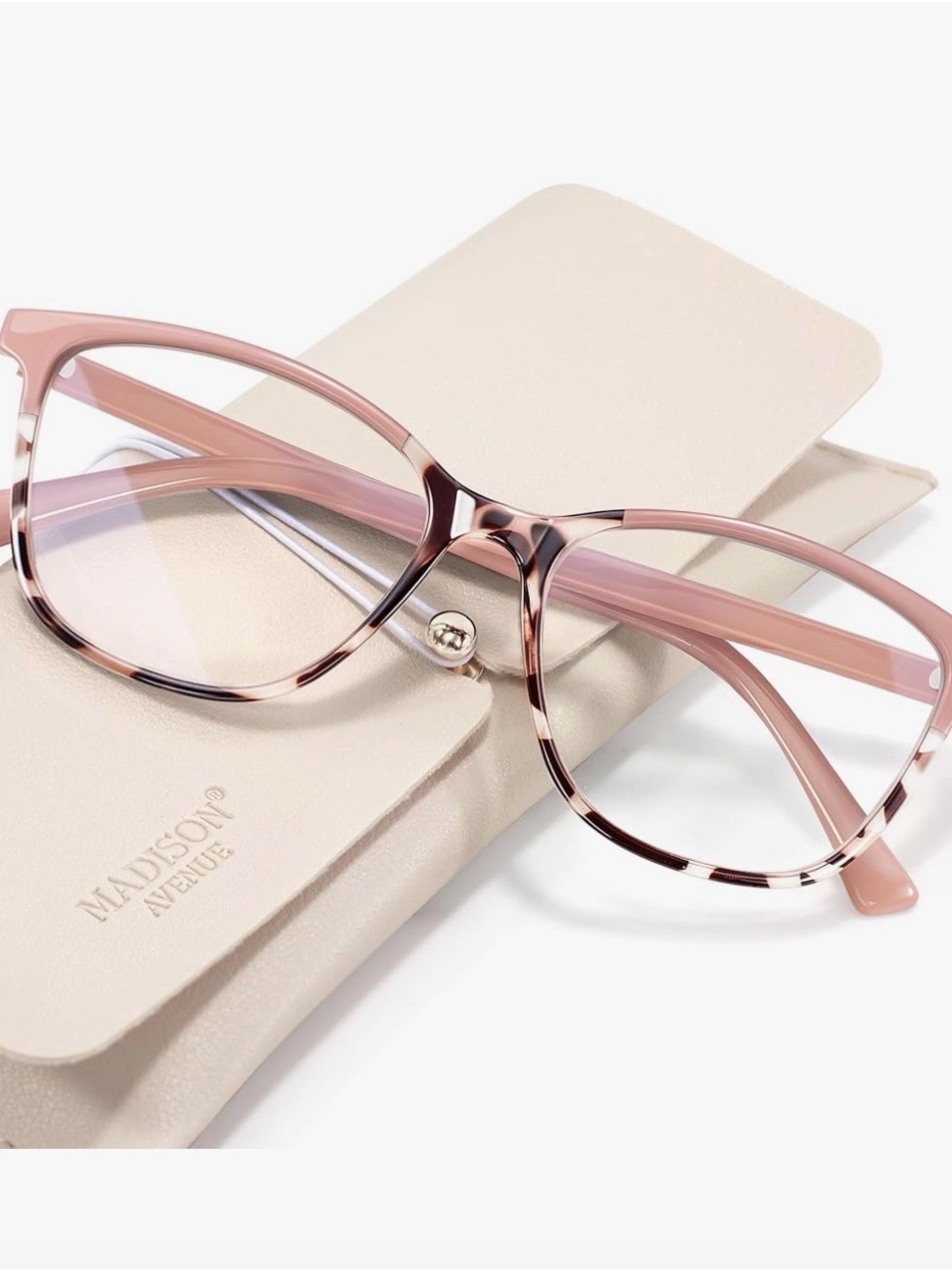 Madison Avenue Square Vintage TR90
Blue Light Blocking Reading glasses